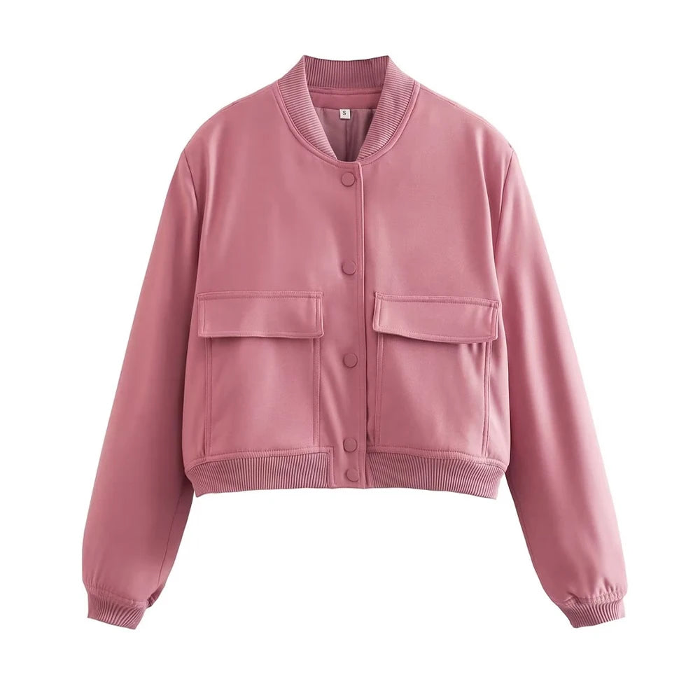 Women's Vintage Bomber Jacket