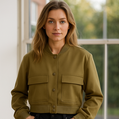 Women's Vintage Bomber Jacket