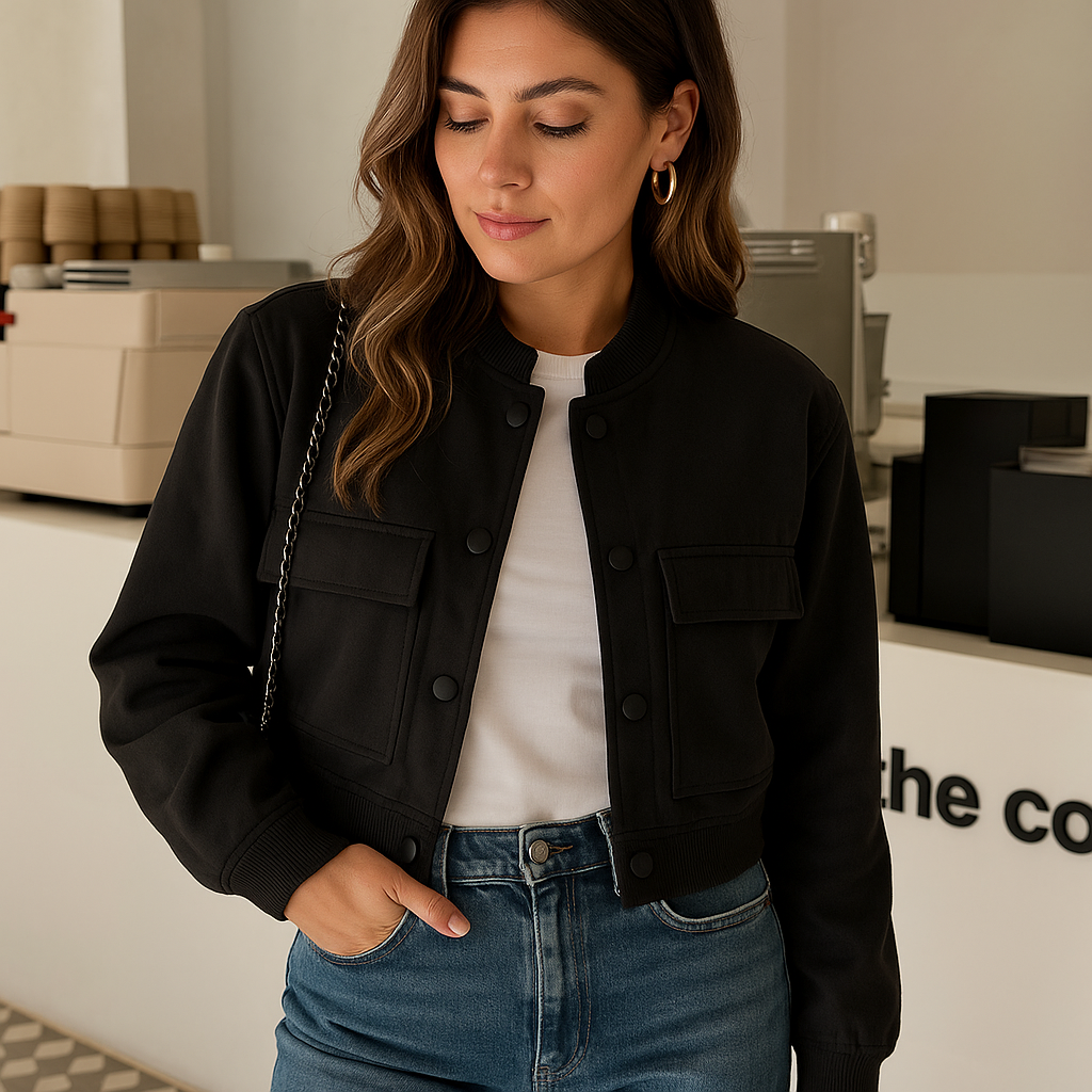 Women's Vintage Bomber Jacket