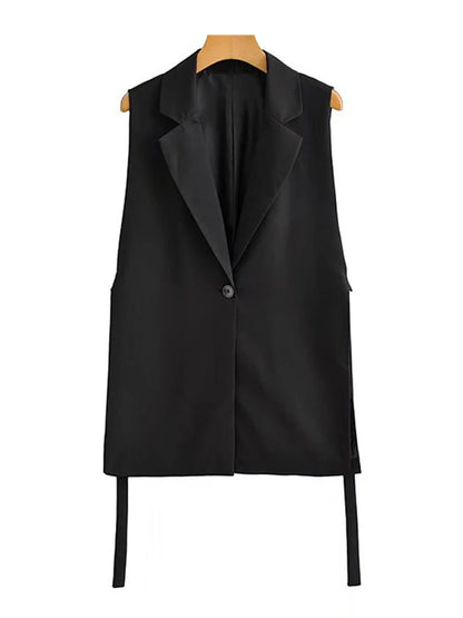 Women's Vintage Longline Waistcoat