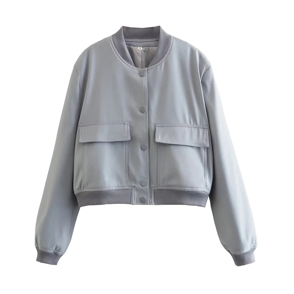 Women's Vintage Bomber Jacket