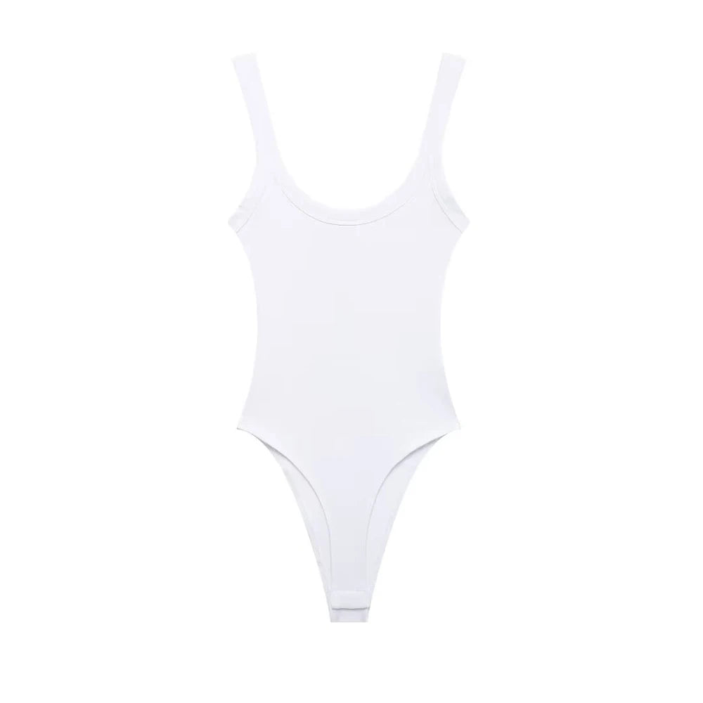 Women's Slim Ribbed Bodysuit