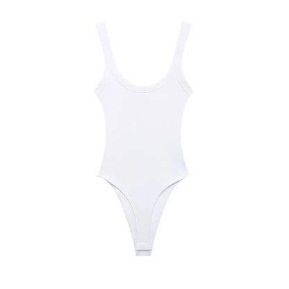 Women's Slim Ribbed Bodysuit