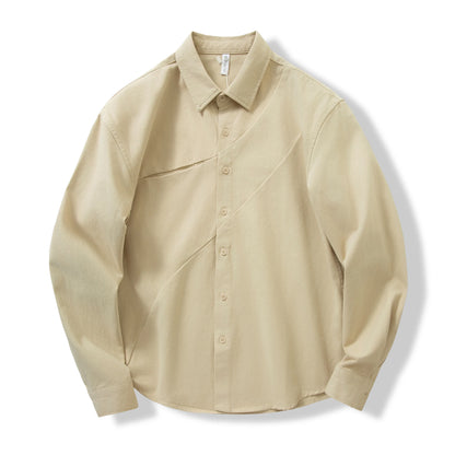 Cotton Japanese Style Long Sleeve Shirt