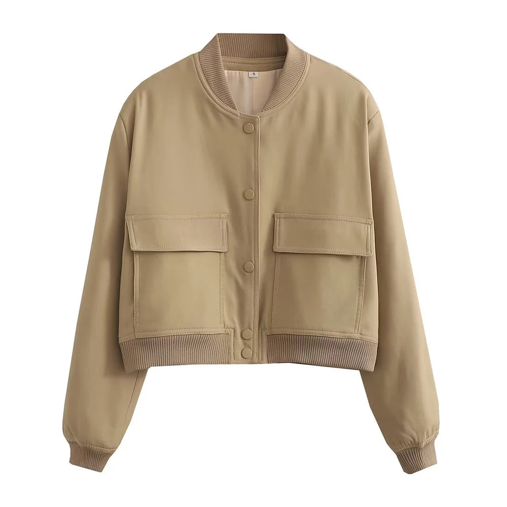 Women's Vintage Bomber Jacket