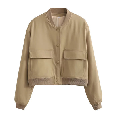 Women's Vintage Bomber Jacket