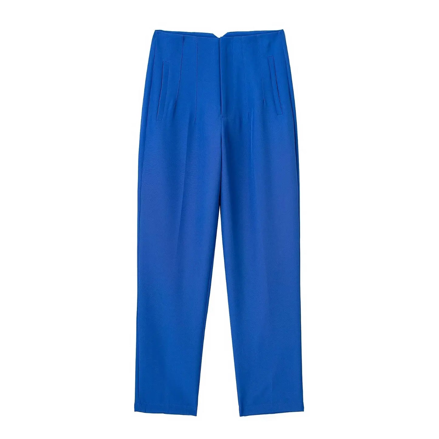 Women's Elegant High Waist Solid Pencil Pants