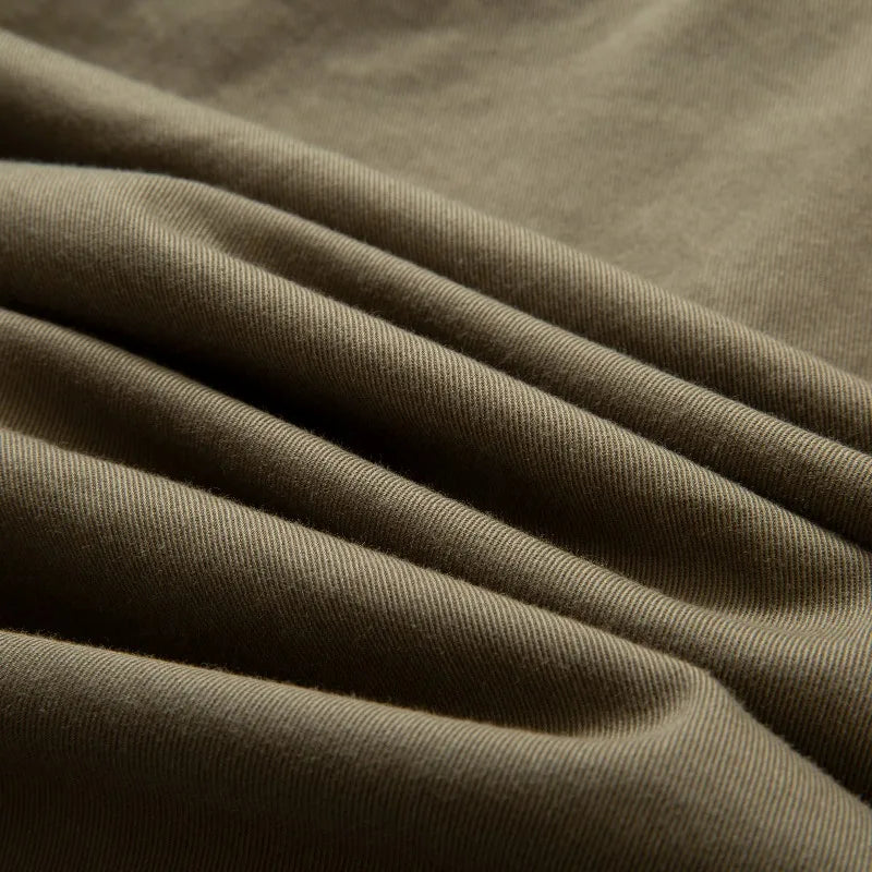 Men's V-Neck Cotton Shirt