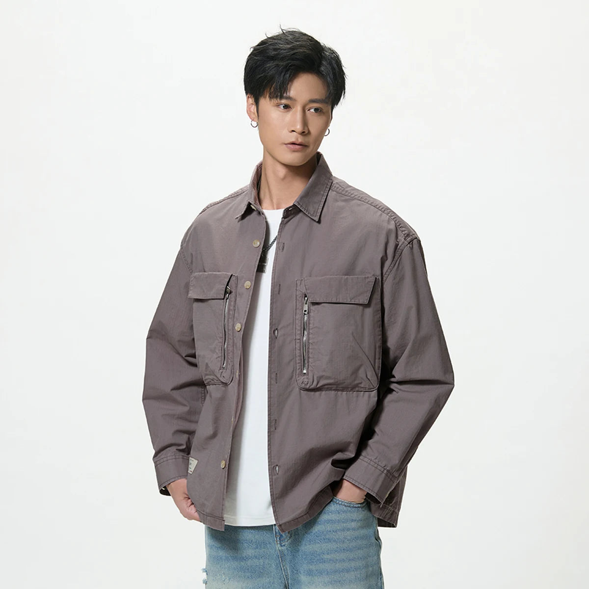 Men's Techwear Long Sleeve Shirt