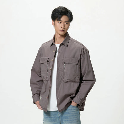 Men's Techwear Long Sleeve Shirt