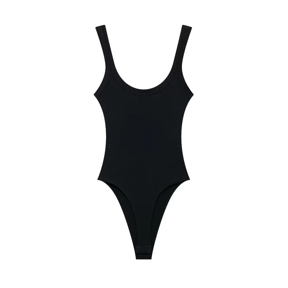 Women's Slim Ribbed Bodysuit