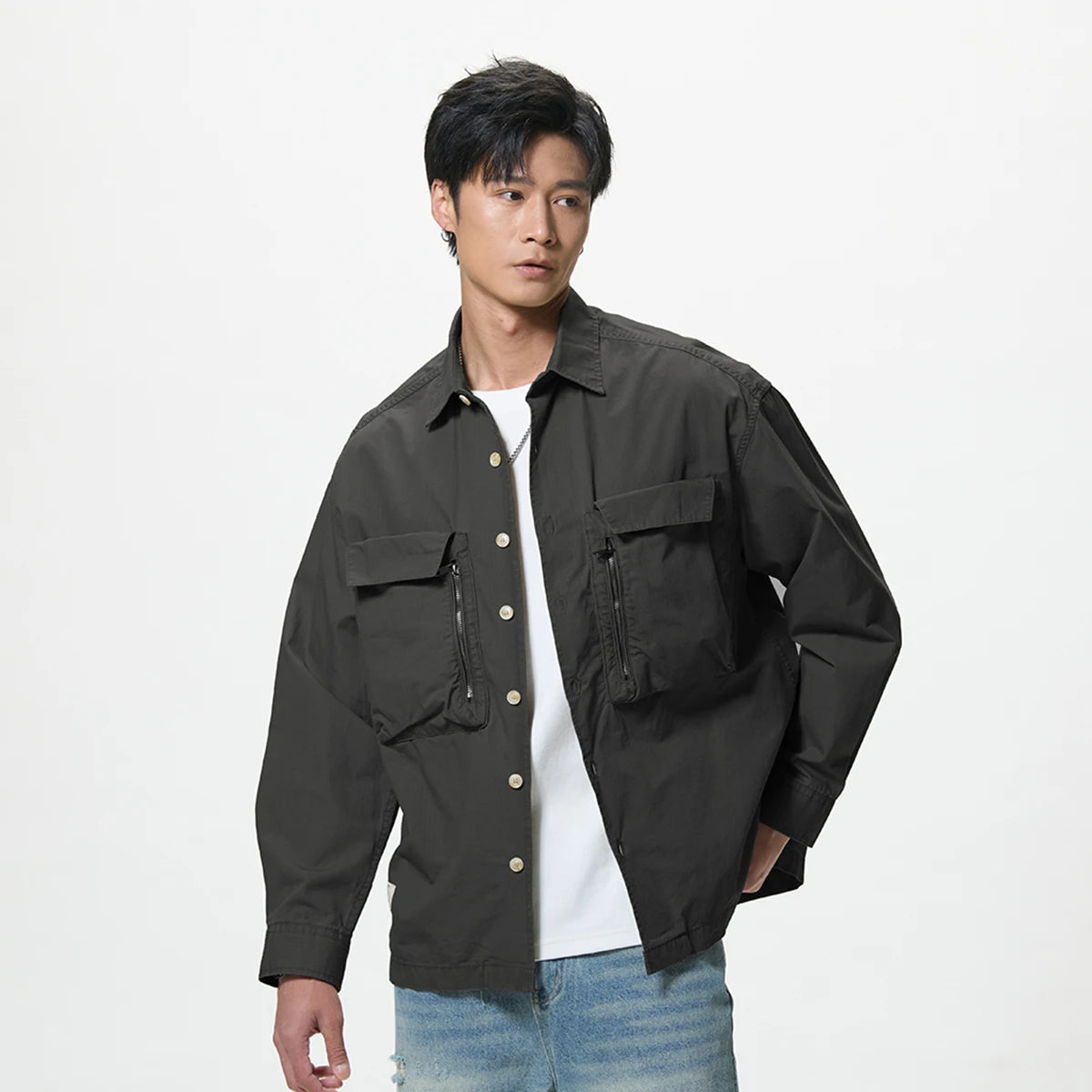 Men's Techwear Long Sleeve Shirt