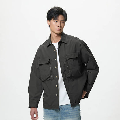 Men's Techwear Long Sleeve Shirt