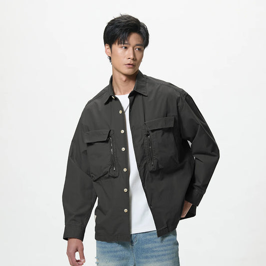Men's Techwear Long Sleeve Shirt