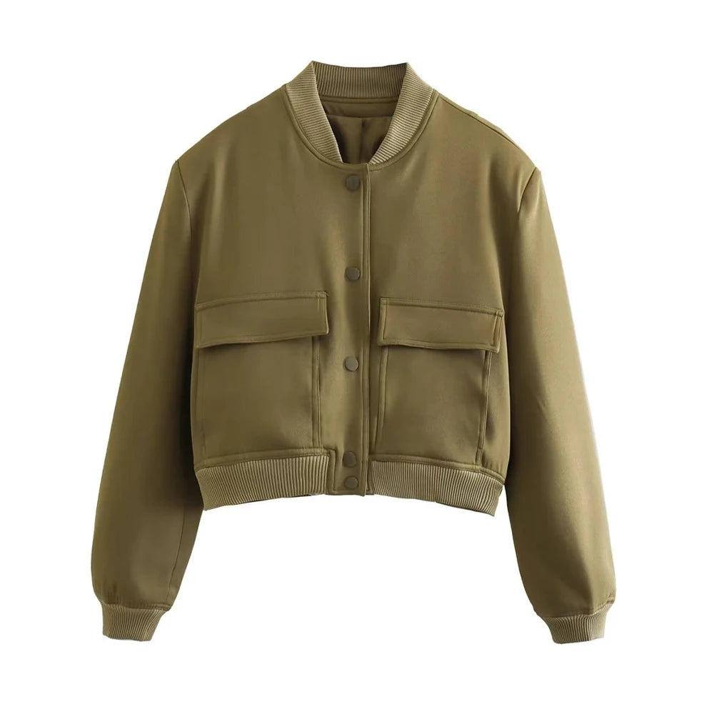 Women's Vintage Bomber Jacket