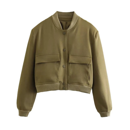 Women's Vintage Bomber Jacket