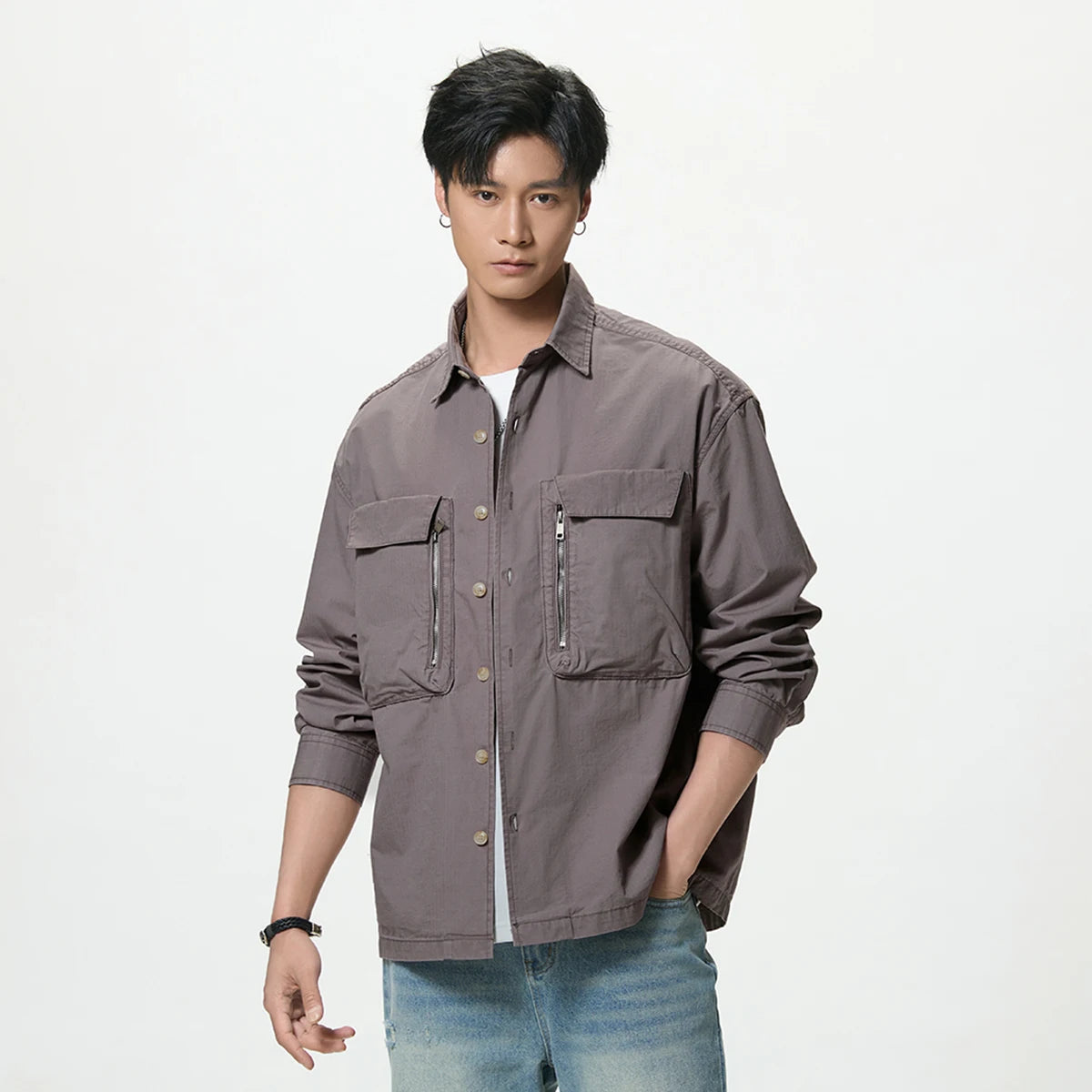 Men's Techwear Long Sleeve Shirt