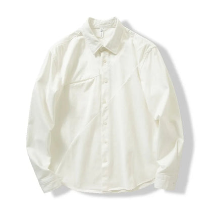 Cotton Japanese Style Long Sleeve Shirt