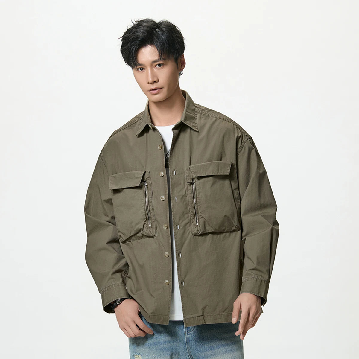 Men's Techwear Long Sleeve Shirt