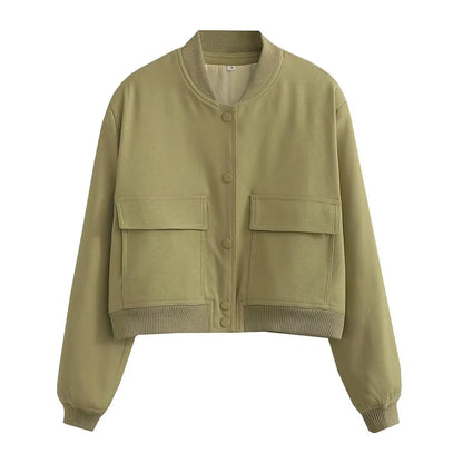 Women's Vintage Bomber Jacket