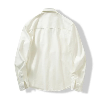Cotton Japanese Style Long Sleeve Shirt