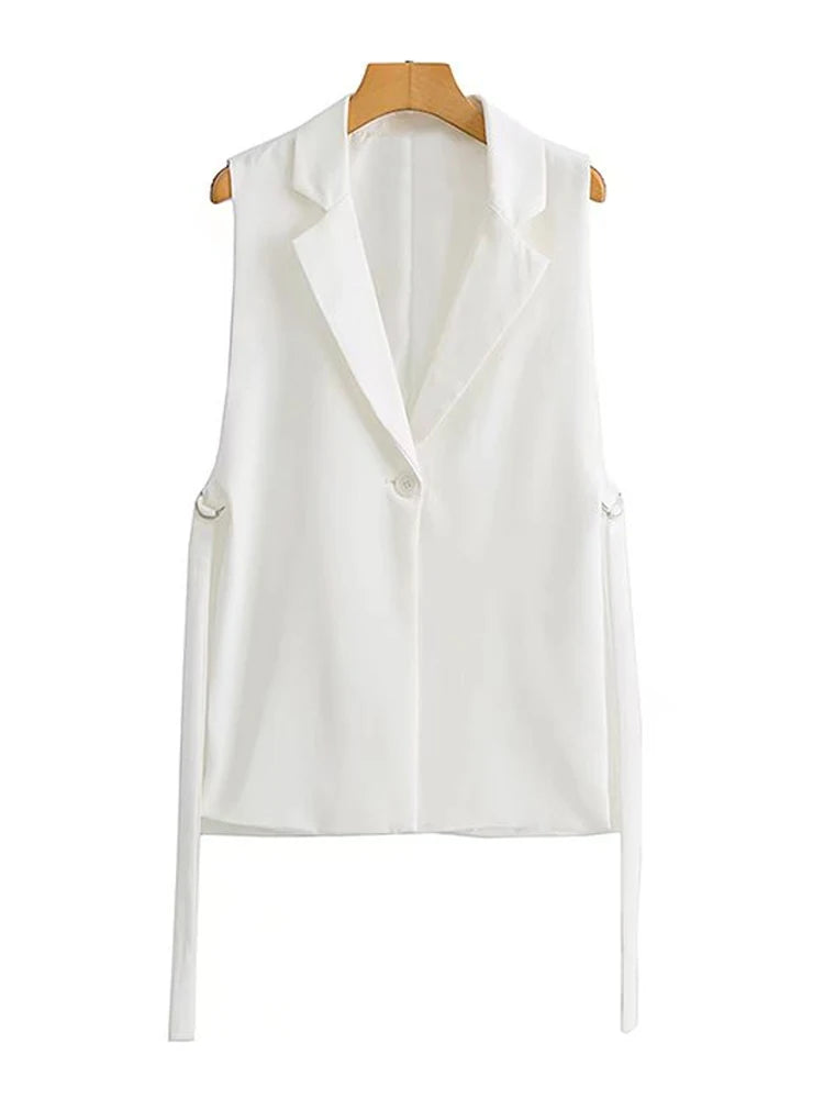 Women's Vintage Longline Waistcoat