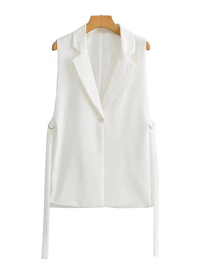 Women's Vintage Longline Waistcoat